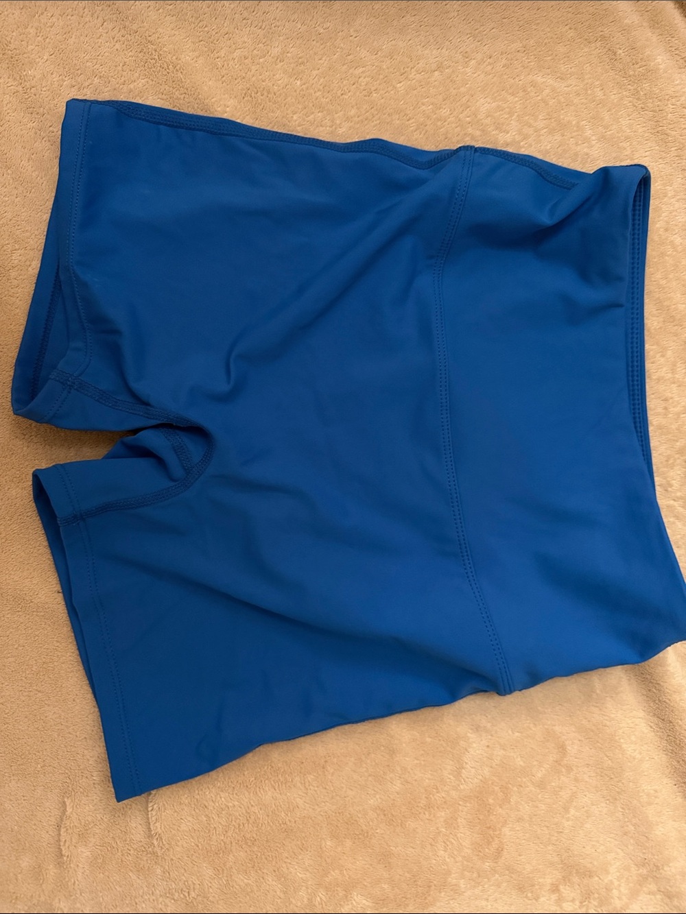 Women's Performance Blue Swim Shorts